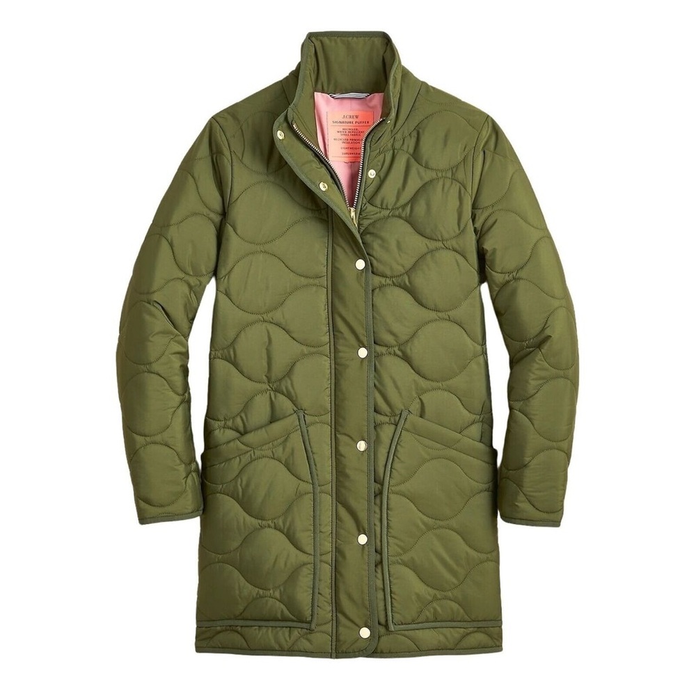 J Crew Quilted cocoon puffer‎ PrimaLoft